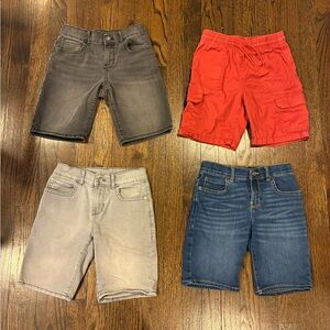 The Children’s Place Kids Shorts Set - Red, Blue, Gray, Dark Gray Size 7